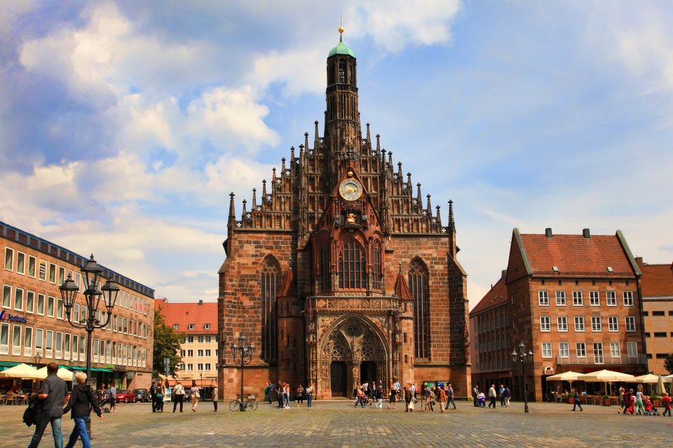 Църквата „Фрауенкирхе“ в Нюрнберг – Нюрнберг, Германия :: Туристически  обекти | Бохемия