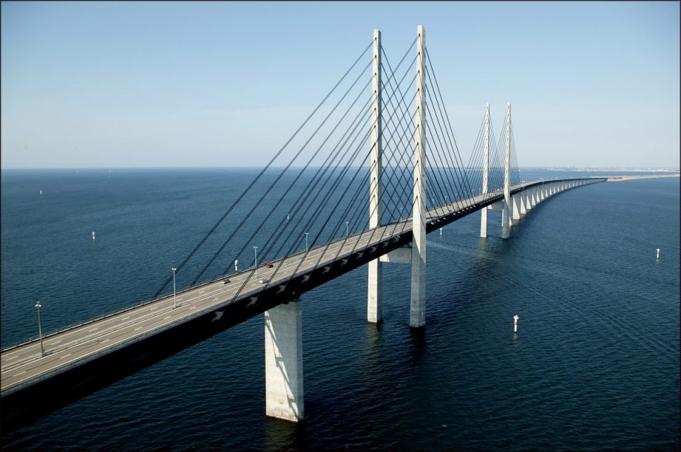 Моста Йоресунд – Копенхаген, Дания :: Туристически обекти | Бохемия